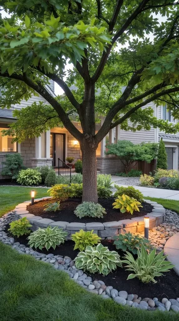 2. *Serene Layers Under Shaded Canopy*