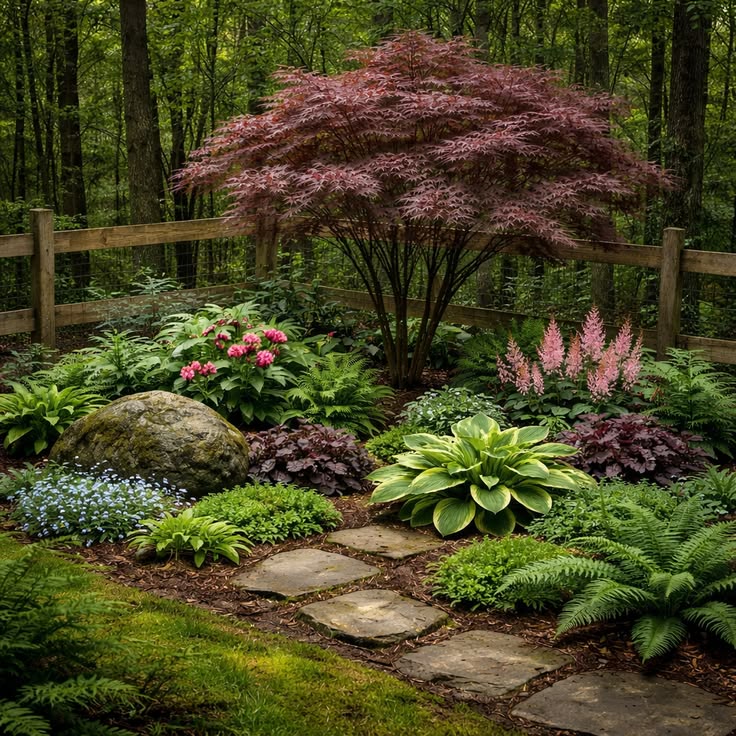 4. Where Serenity Meets Lush Elegance in a Shaded Haven