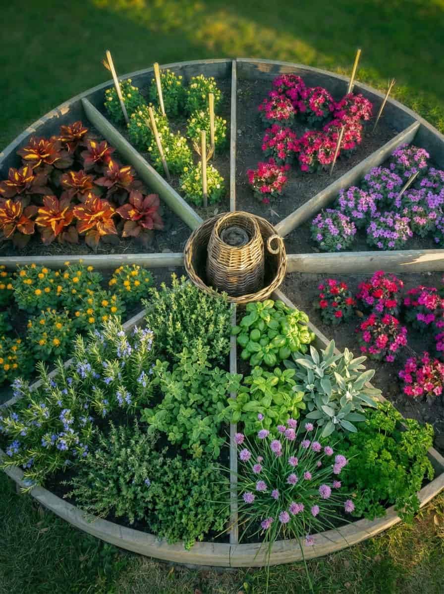18 keyhole garden