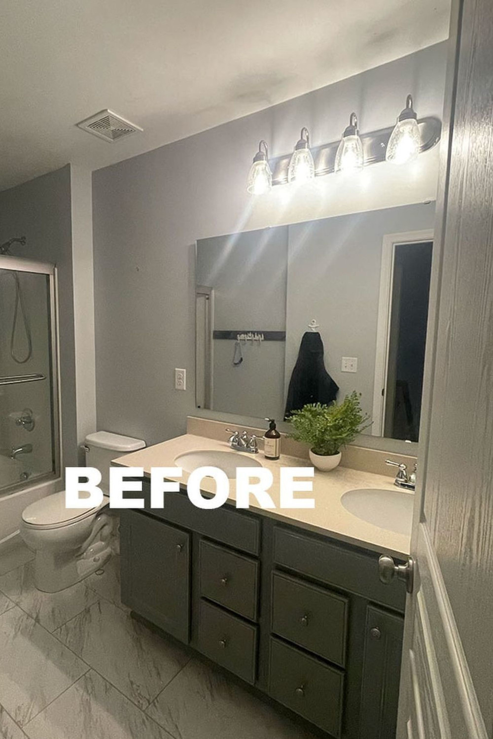 Small Bathroom Remodels - Before, After, Colors & Decorating Ideas (all on a budget!)