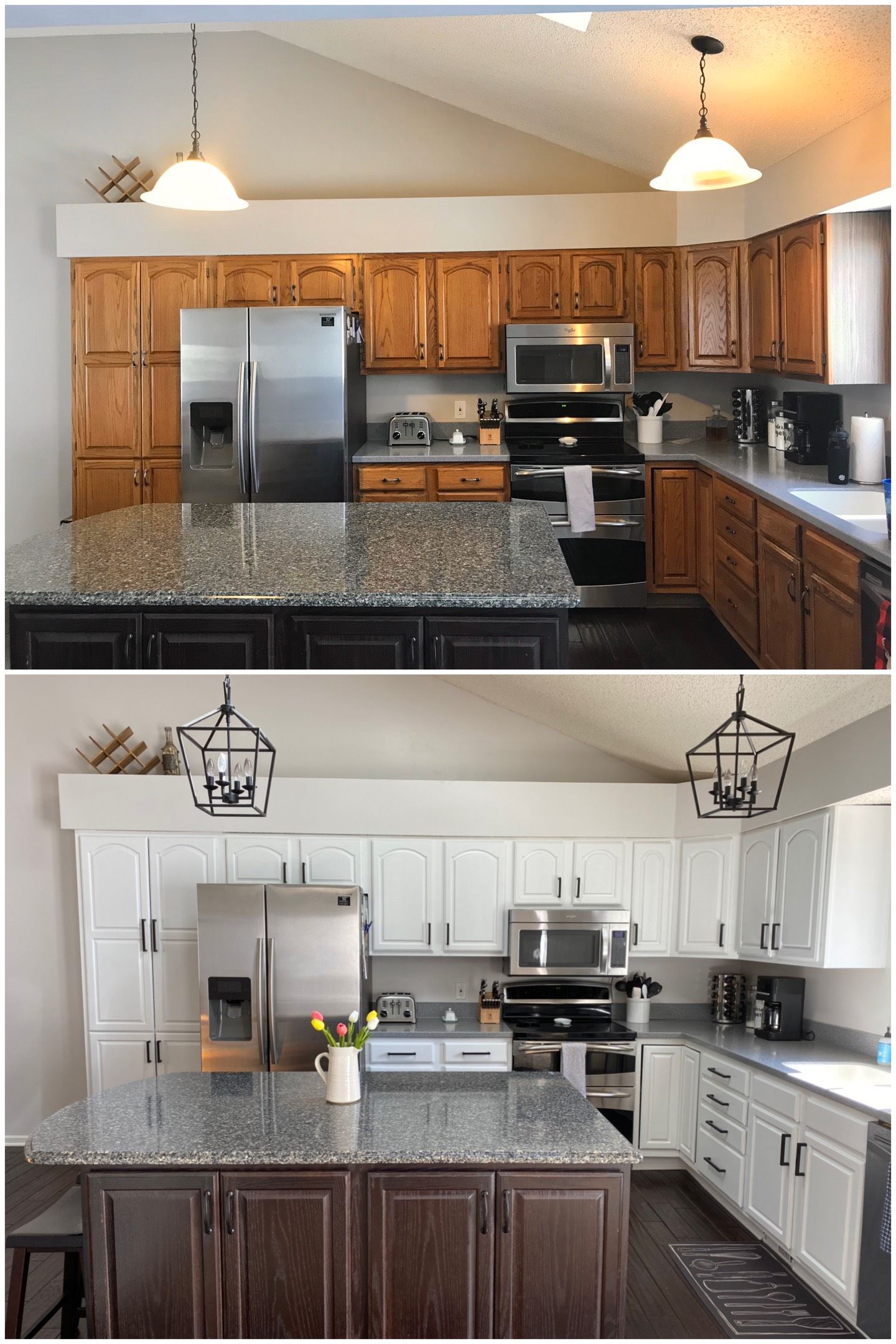Vaulted Kitchen Ceiling Total Refresh