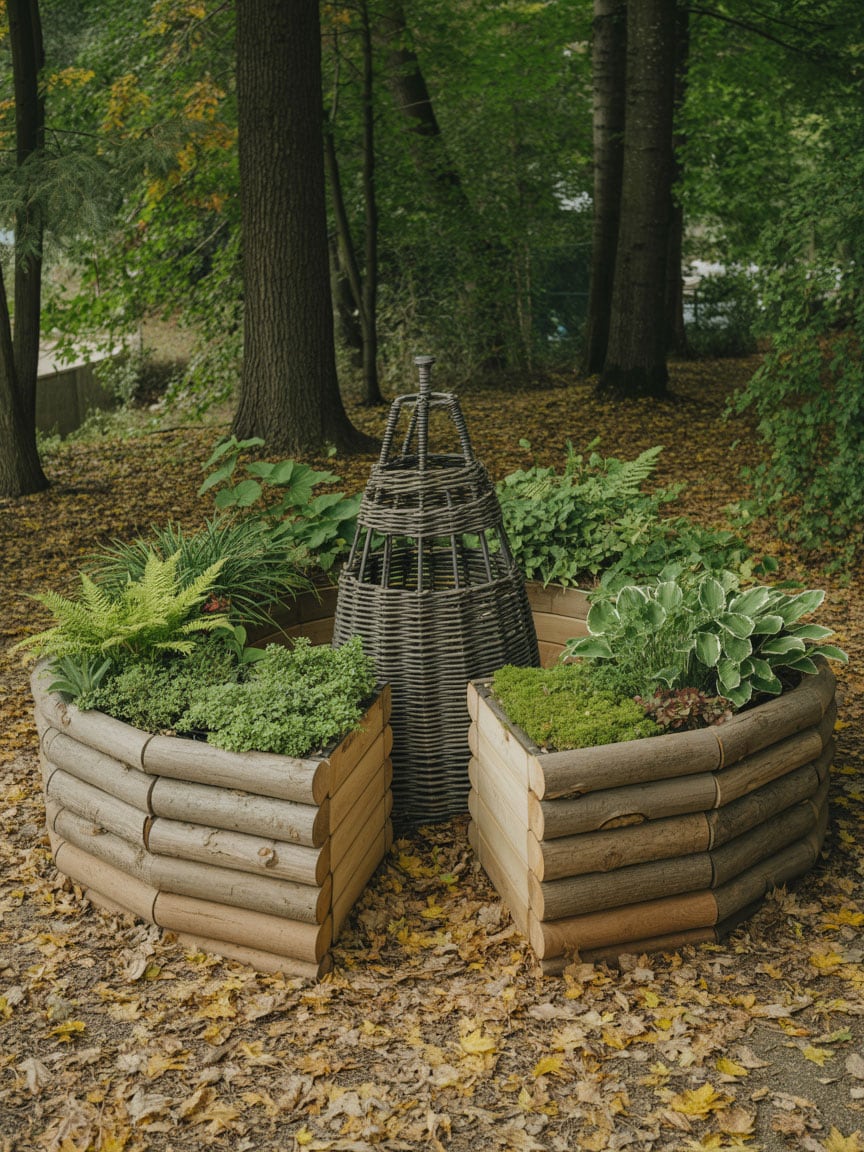 6 keyhole garden