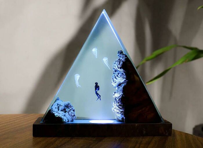 Just Want To Share My New Design. Jellyfish Night Light