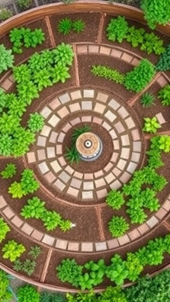 8. Circular Garden Layouts for Community Spaces
