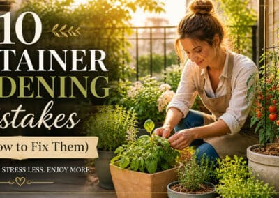 Container gardening tips