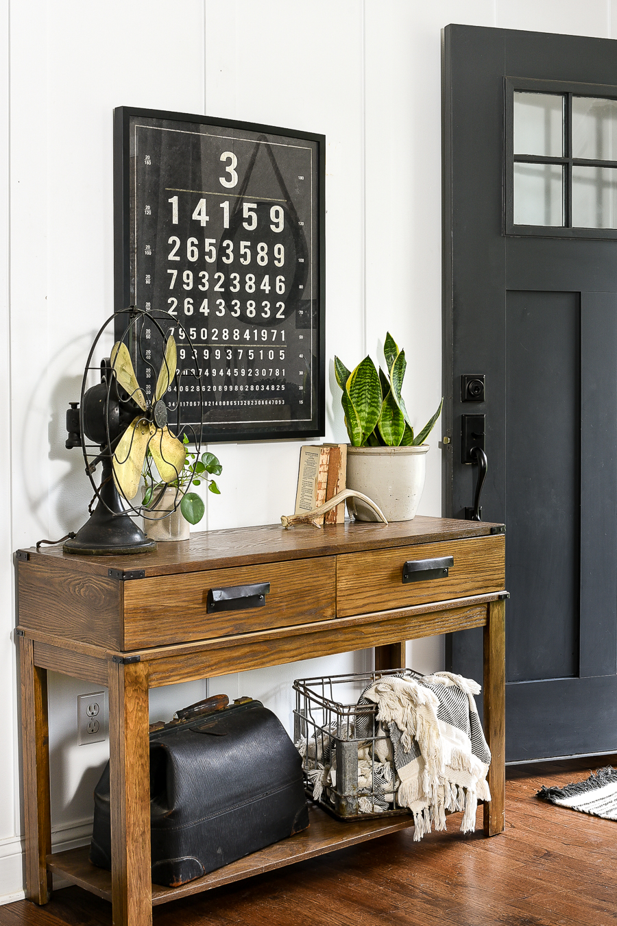 Updated entry door