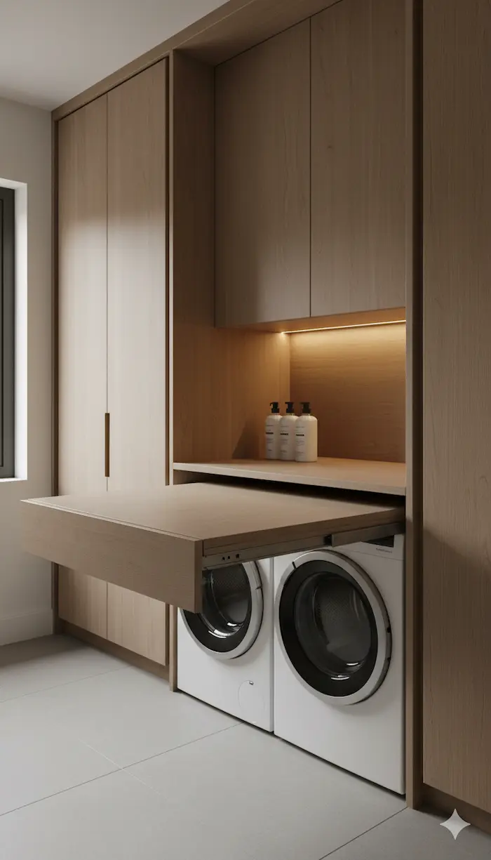 The Stealth Folding Station: A Countertop When You Need It