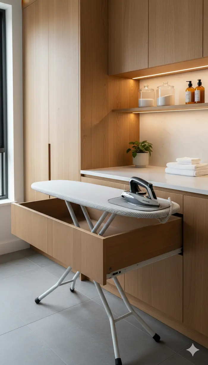 The Ironing Board in a Drawer: The Ultimate Convenience