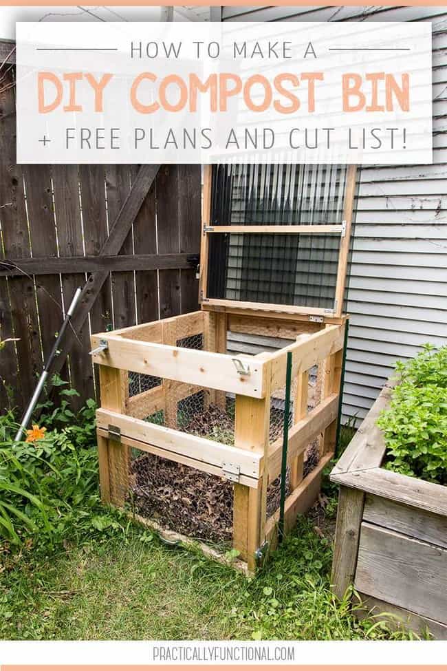 How to Build a DIY Compost Bin