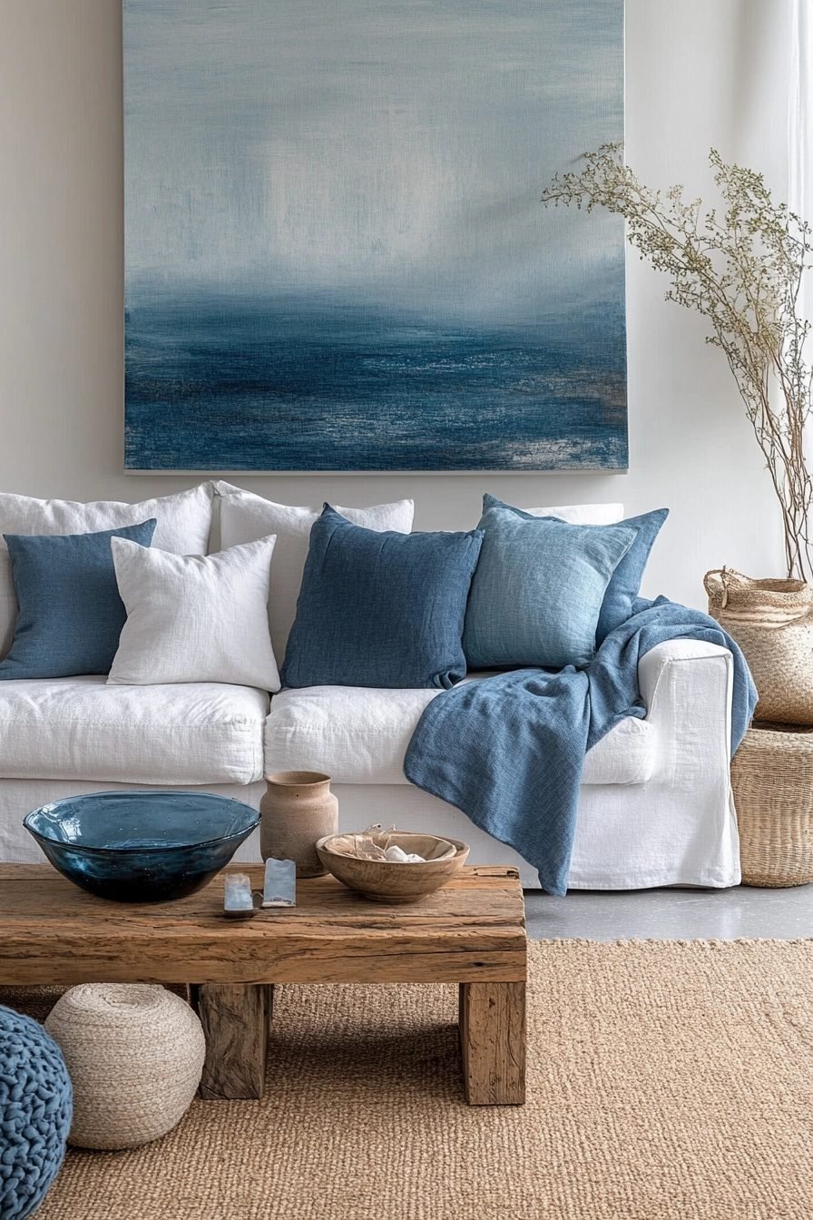 Nordic Coastal Living Room