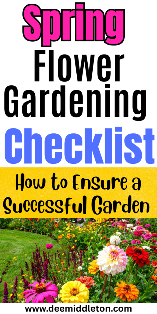 Spring Flower Gardening Checklist - Spring Garden Cleaning ChecklistSpring Gardening ChecklistSpring Garden Maintenance 