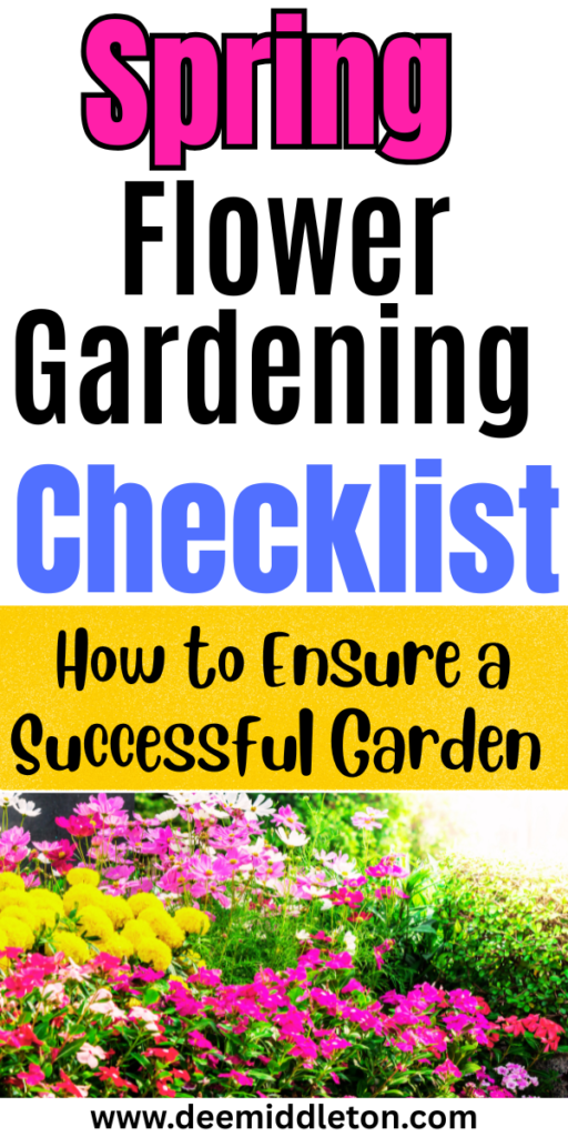 Spring Flower Gardening Checklist - Spring Garden Cleaning ChecklistSpring Gardening ChecklistSpring Garden Maintenance 