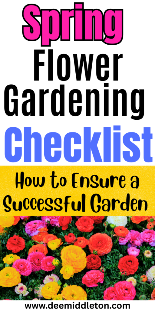 Spring Flower Gardening Checklist - Spring Garden Cleaning ChecklistSpring Gardening ChecklistSpring Garden Maintenance 