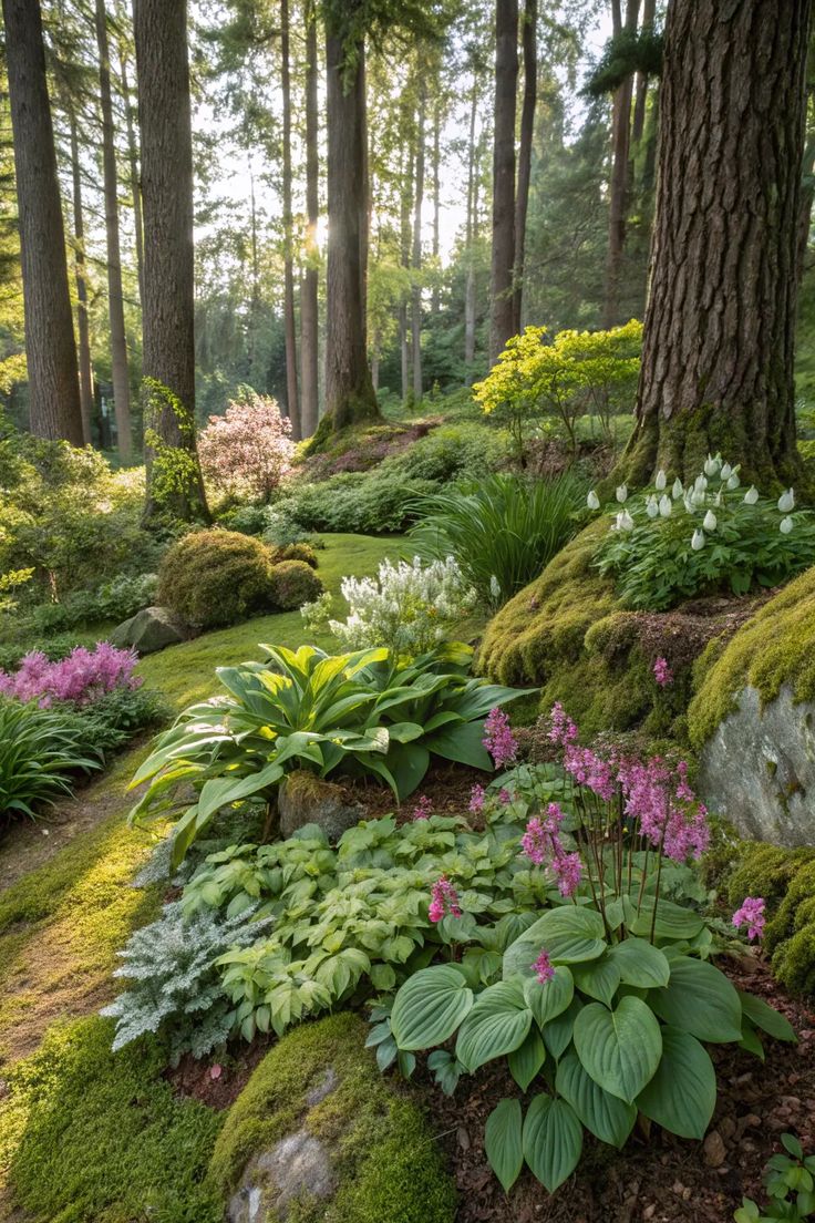 12. A Tranquil Symphony of Green and Bloom