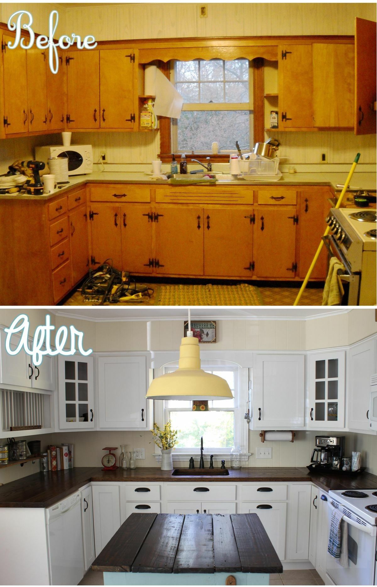 Total 60's Kitchen Makeover