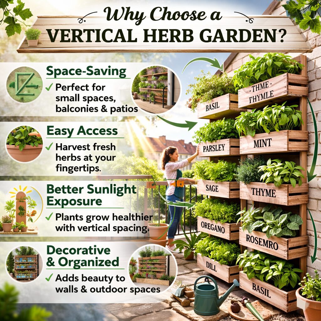 Why Choose a Vertical Herb Garden?