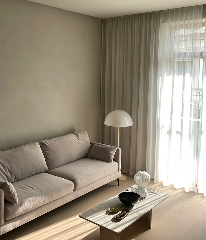 Japandi style living room with neutral tones, minimalist furniture, and decor reflecting home decor ideas and modern now