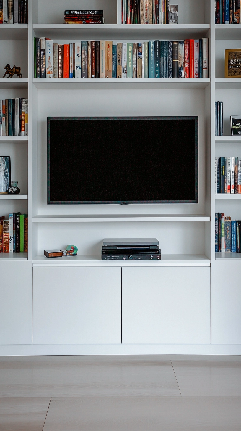 modern built in bookshelves 24