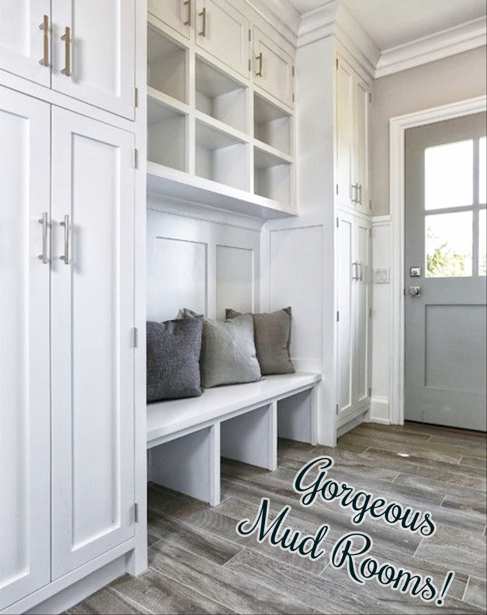 Mudrooms! Beautiful DIY mud room designs
